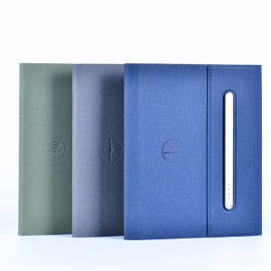 Buy cheap PU Leather Diary Meeting Power Bank Notebook Clothbound Vogue from wholesalers
