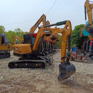Buy cheap Sany SY60C excavator with excellent working performance and 0-2000 working hours from wholesalers