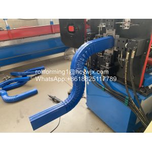 Buy cheap Square Downspout Roll Forming Machine 0.45-0.6mm Material Thickness from wholesalers