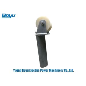 Buy cheap 80mm Transmission Line Stringing Tools Electrical Steel Cable Roller from wholesalers