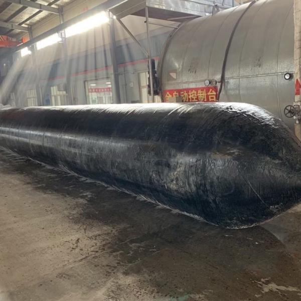 1.8m × 9.0m Boat Slide Airbags Quick Deployment Reinforced Rubber Layers