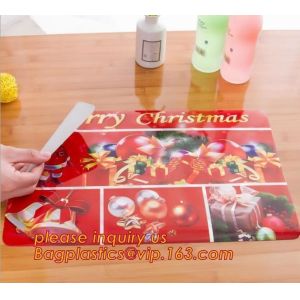 Buy cheap Heat insulation PVC Printed Placemat Dining Table Plate Mat,custom hot selling OEM pvc place mat dining table mat for wh from wholesalers