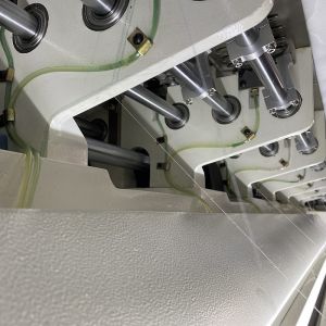 Buy cheap Automatic Industrial Quilting Machine Computerized System 80mm Thickness Mattress Border Machine 10kw from wholesalers