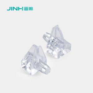 China 11*10.6mm Crystal Steel Shelf Pins Furniture Connecting Fitting For Flat Packed Furniture on sale