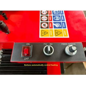 Buy cheap AA4C brake drum /disc lathe machine AA-C9450 450mm infinitely variable speeds. Automatically feeding and unfeeding dual cutters from wholesalers