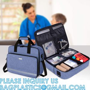 Buy cheap Portable Trauma Emergency Bag Medical Shoulder Bags First Aid Kit Bag, Medical Supplies with Fixed Pockets from wholesalers