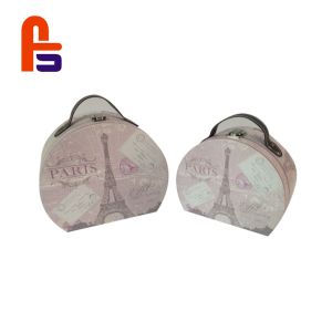 Buy cheap Round Shape  Colorful Printing Cardboard Paper Material Cardboard Suitcase Box from wholesalers