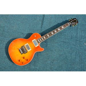 Buy cheap FLOYED ROSE cool LP free shopping custom-made electric guitar ebony fretboard mahogany body and neck from wholesalers