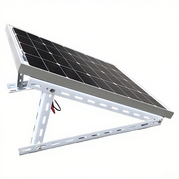 Buy cheap Adjustable Angle Solar Panel Tilt Mounting Brackets PV Solar Panel Wall Mount for Wall Flat Roof Ground from wholesalers