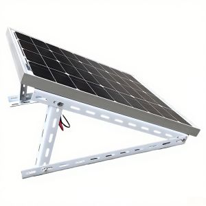 Buy cheap Adjustable Angle Solar Panel Tilt Mounting Brackets PV Solar Panel Wall Mount for Wall Flat Roof Ground from wholesalers