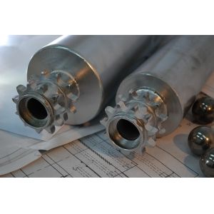 Buy cheap Curve Tapered Conveyor Roller with Belt Wheel from wholesalers