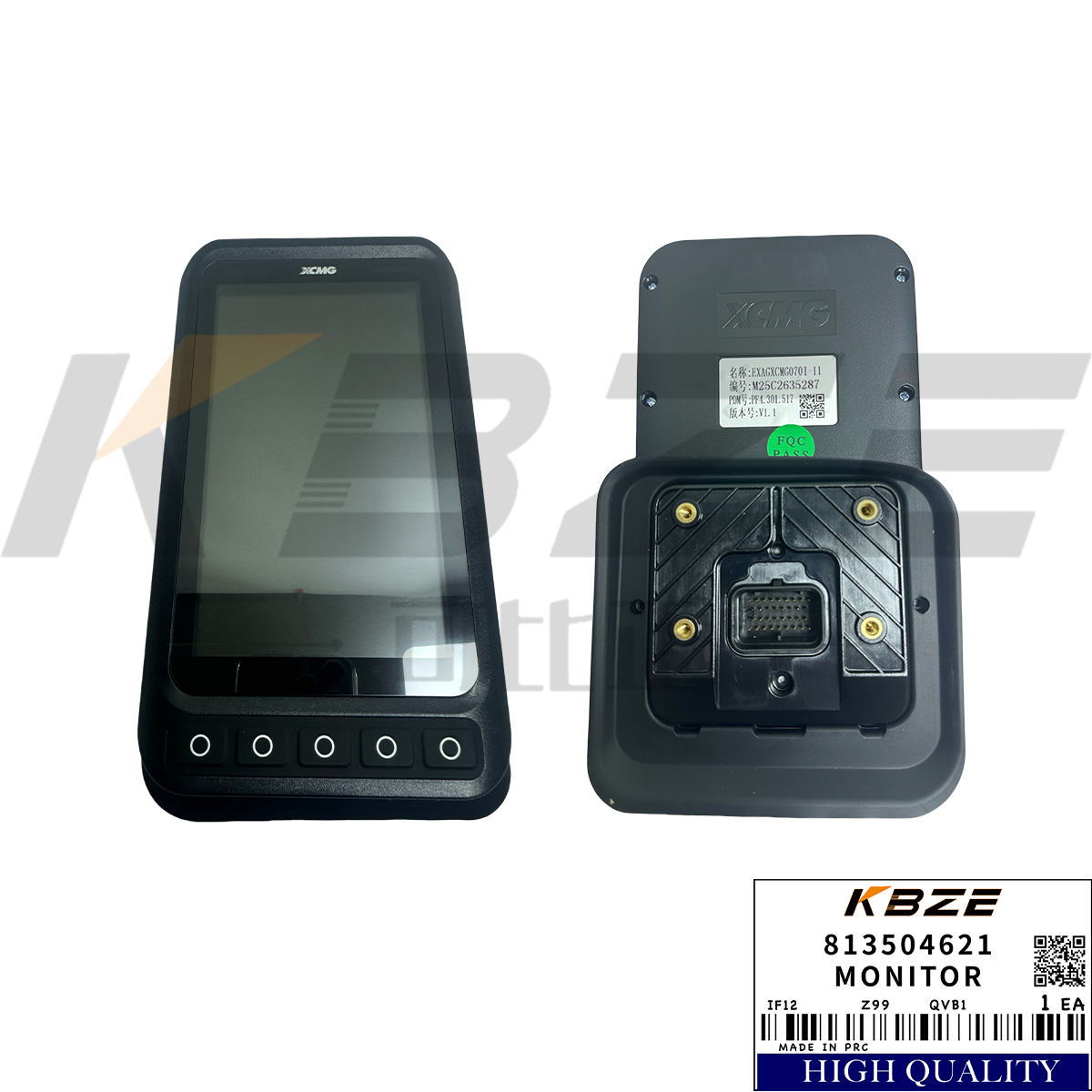 Buy cheap XCMG XE215 Excavator Monitor OEM 813504621 ABS Black from wholesalers
