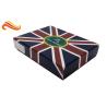 Buy cheap UK Flag Top and Base Handmade Wallet Apparel Gift Boxes , Customized 1200g Rigid Board Packaging Boxes from wholesalers