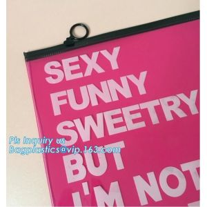 Buy cheap Transparent clear PVC Slider zipper bag plastic bag with zipper, cheap clear pvc pouch good quality with zipper packing from wholesalers