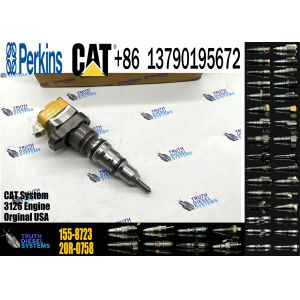 Buy cheap Diesel nozzle assembly 173-4059 common rail injector 155-8723 169-7411 169-7410 for CAT 3126B engine from wholesalers