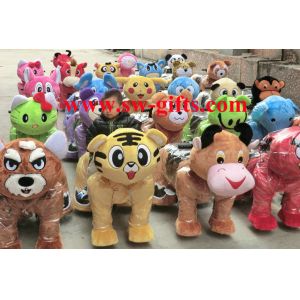 Buy cheap China Supplier Kids Ride Plush Walking Animal Rides with Led lights for Sale from wholesalers