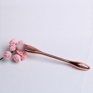 Buy cheap Crystal Glitter Single Eyeshadow Brush , Compact Powder Brush High End from wholesalers