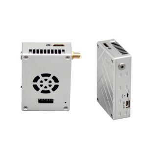 Buy cheap 10-15km HDMI drone video transmitter support UDP multicast/TCP/IP and 2way LAN LINK and Serial TTL data from wholesalers
