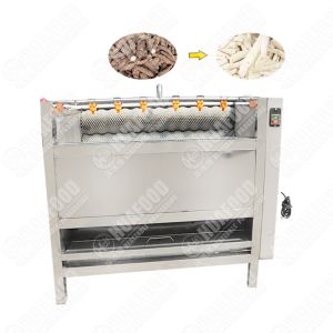 Brush Potato Cleaning Machine Automatic Root Washing Peeling Machine