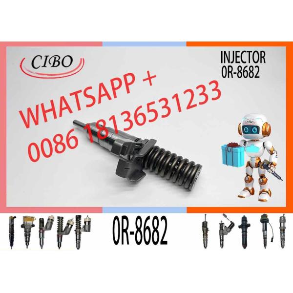 Buy cheap High quality engine parts for excavator E322B E325B engine fuel injector 127-8216 0R-8682 from wholesalers