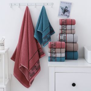 Buy cheap Customized Logo Cotton Jacquard Adult Towels Bath Towels for Home and Sport Activities from wholesalers