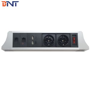 Buy cheap Modular Design Table Mounted Power Outlet With Telephone Interface from wholesalers