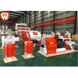 China Cow Sheep Pellet Production Plant With Grass Crush Machine Double Shaft Paddle Mixer on sale