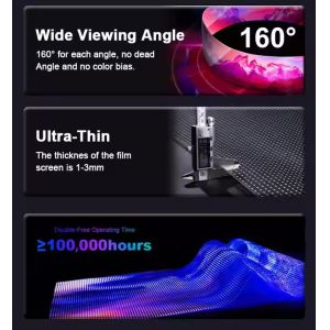 Buy cheap Durable Glass Curtain Wall Transparent LED Screen IP43 Waterproof 5000nits Brightness 80% Light Transmittance Easy Installation from wholesalers