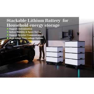 high voltage stackable lifepo4 lithium ion battery 100v 100ah 15kwh 20kwh