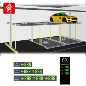 Vertical Garage Parking Guidance System Solution IP65 Parking Guidance Solutions