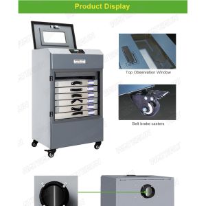 Mobile Welding Fume Extractor / Fume Eliminator for Laser Engraving and Marking