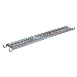 Buy cheap Frame system and ringlock system used catwalk galvanized scaffolding steel plank steel board with hooks 0.9m 1.2m 1.5m from wholesalers