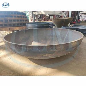 Buy cheap Carbon Steel Elliptical Dish End 2950mm Diameter 38mm Thickness from wholesalers
