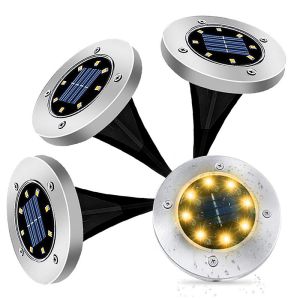 Buy cheap Light Control Sensor Solar LED Garden Lights 8 LED Super Bright For Underground Yard from wholesalers
