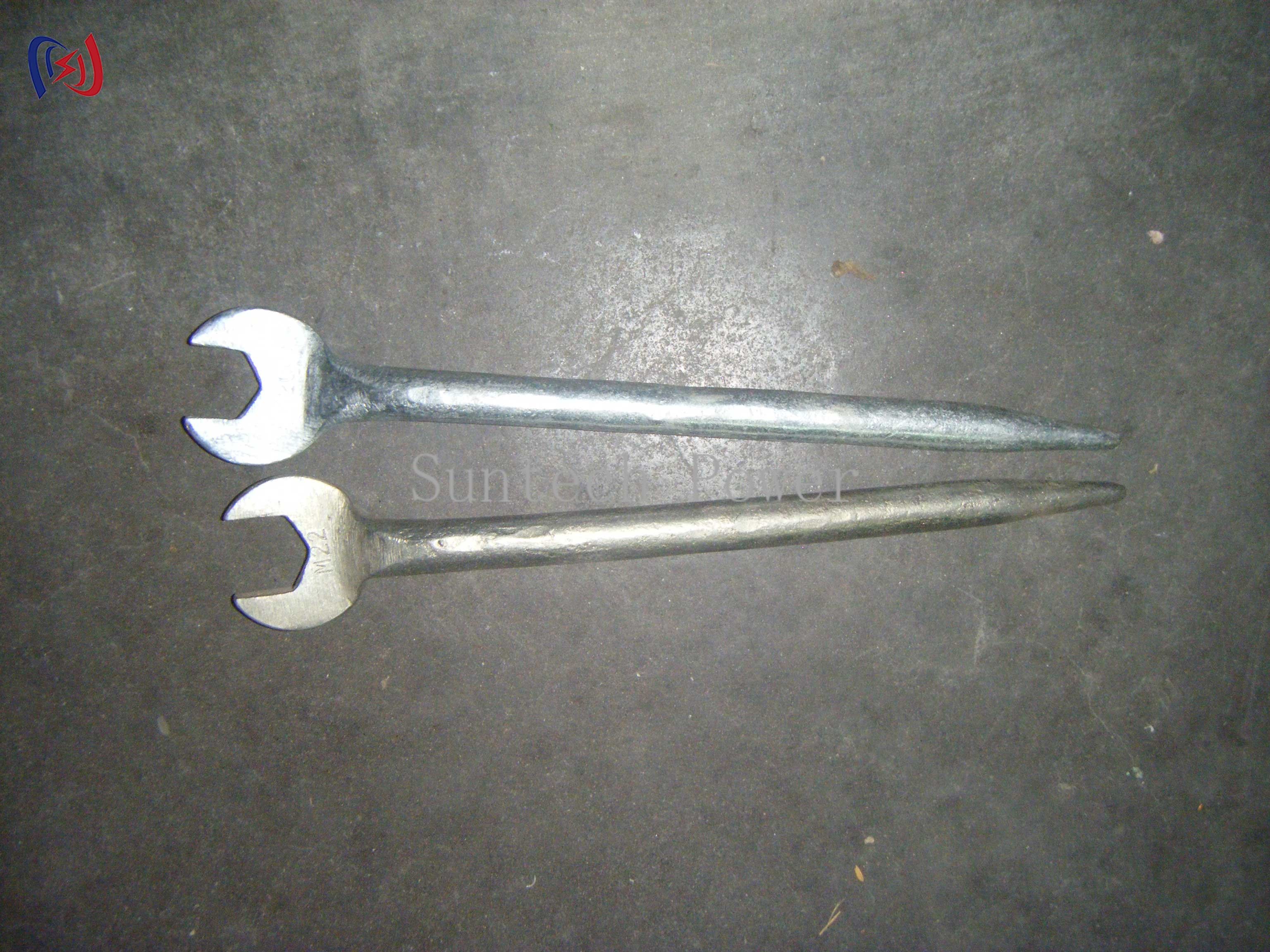 Buy cheap 0.2 - 4.2KG Tower Erection Tools Open End Wrench With Sharp Tail from wholesalers