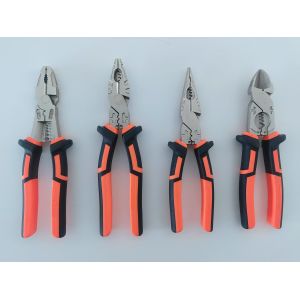 Buy cheap 8 HIGH LEVERAGE MULTI-FUNCTION COMBINATION PLIERS HAND TOOLS HRC 62 WITH CRIMPING FUNCTION HAND TOOLS SET Eccentric Labor-saving from wholesalers