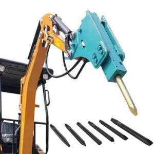 Buy cheap Concrete Chisel Machine Moil Point Rock Breaker Fitting Chisel Rod Tip St200 St300 Et200 Et300 from wholesalers