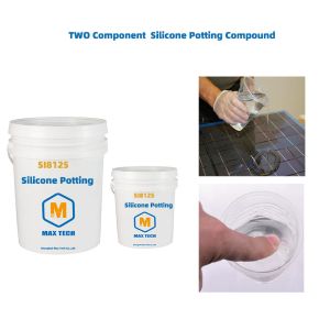Buy cheap Two-component clear silicone potting compound for electronic component from wholesalers