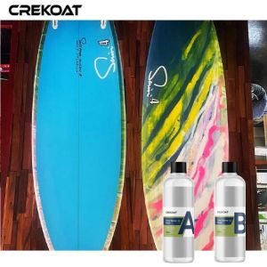 Buy cheap Carbon Fibers Clear Epoxy Resin Coatings On Wood Surfboard Laminations from wholesalers