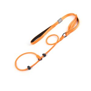 Pet Nylon P Chain Leash Dog Explosion-Proof Punch Handle Integrated Dog Walking