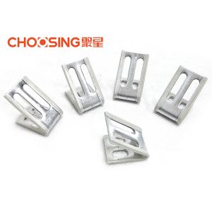 4 Hole Upholstery Sinuous Spring Clips 0.8 - 1.0mm Thickness Choosing Brand