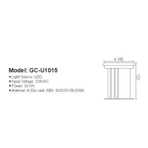 High Quality LED Inground Light GC-U1015