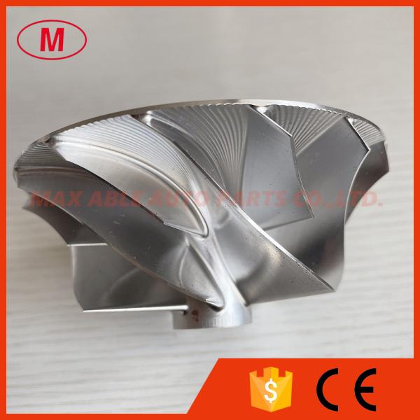 HE451 7+7blades 66.87/93.00mm turbo milling/aluminum 2618/billet compressor wheel