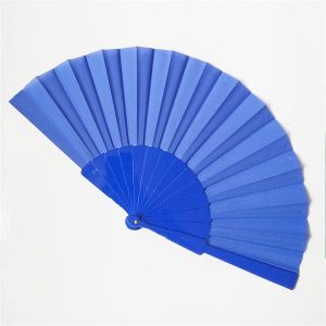 Japanese Small Plastic Foldable Hand Fans open 43cm For Wedding Favor
