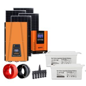 Buy cheap Complete 8kw Solar System Kit Single Phase Adjustable AC Voltage Off Grid Inverter from wholesalers