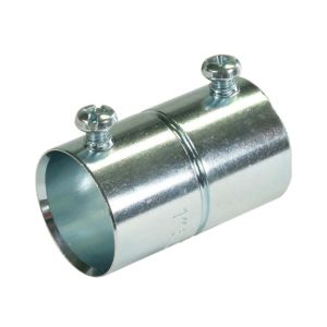 Buy cheap Zinc Electro Plated Rigid Electrical Conduit Fittings 1 2 EMT Coupling Rainproof from wholesalers
