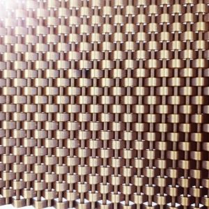 Buy cheap Transparent Metal Mesh Woven PVD Coating For Building Facades from wholesalers