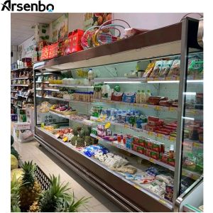 Buy cheap Durable Vertical Open Chiller Display , 220V Multideck Refrigerated Display Cabinets from wholesalers