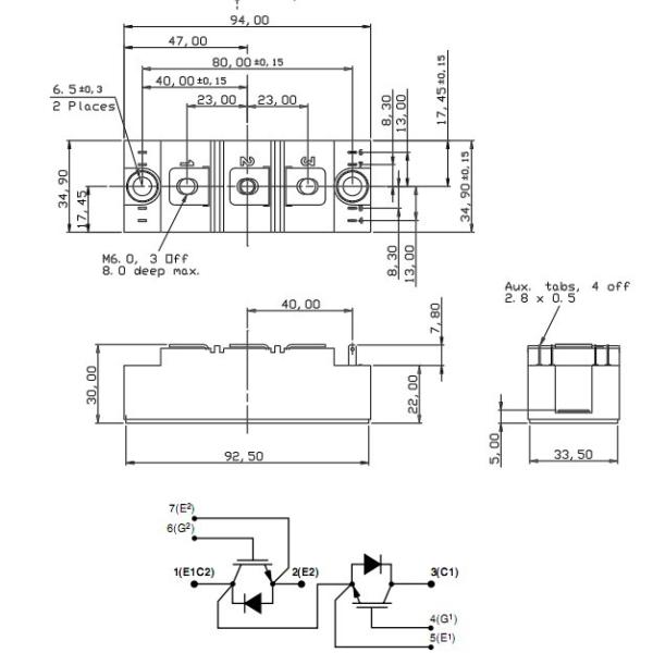 China IGBT Power Module DIM200PLM33-A019 IGBT Chopper Module  FUJITSU IGBT Power Module on sale China IGBT Power Module DIM200PLM33-A019 IGBT Chopper Module  FUJITSU IGBT Power Module on sale