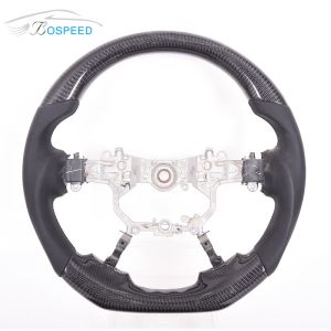 China Custom Toyota Carbon Fiber Steering Wheel Supra Plain Weave on sale
